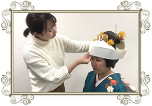 カツラ・綿ぼうし・角隠し